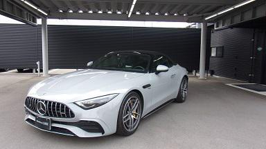 AMG SL43 ヘッドアップディスプレイ