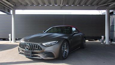 AMG SL43 ヘッドアップディスプレイ