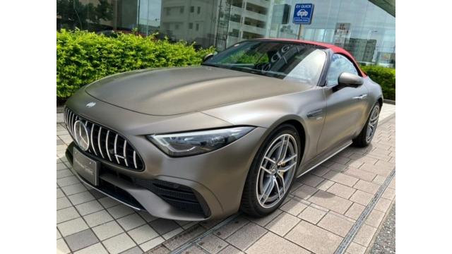 AMG SL43 ヘッドアップディスプレイ レッドソフトトップ マットペイント