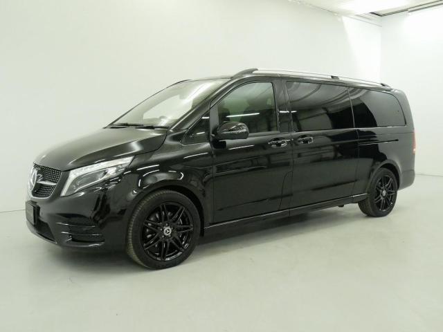 ベンツ V220ロング黒 フロアマットセット