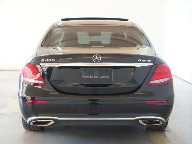 E400 4MATIC エクスクルーシブ エクスクルーシブパッケージ