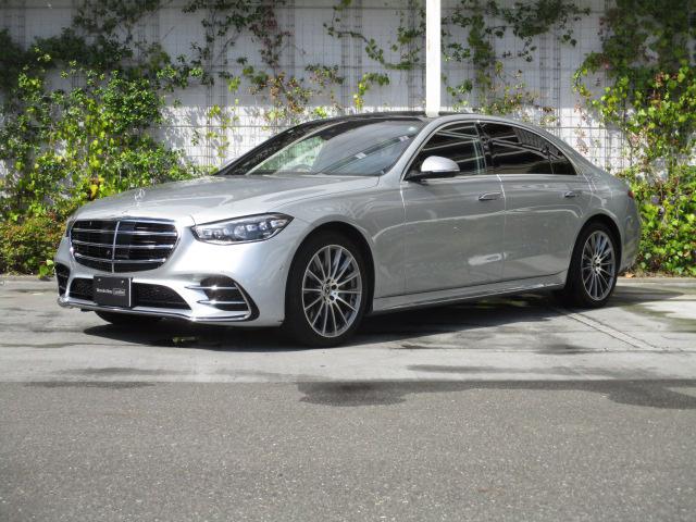 S580 e 4MATIC ロング AMGラインパッケージ・リアコンフォートパッケージ・ドライバーズパッケージ・MBUXリアエンターテイメントシステムパッケージ