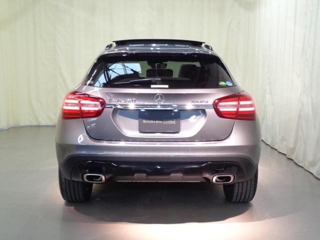 GLA250 4マチック  レザーエクスクルーシブパッケージ・レーダーセーフティパッケージ